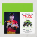 Search for monster party invitations Monster truck bash