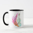 Search for violins mugs Watercolor
