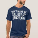 Search for nunchucks tshirts Taekwondo