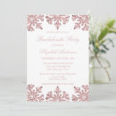 Search for pink gold hen party invitations Elegant
