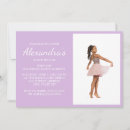 Search for light purple invitations Modern