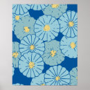 Search for japanese flowers posters Blue