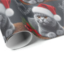 Search for meowy christmas wrapping paper Kitten