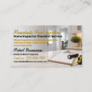 Search for inspector business cards Home inspection