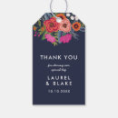 Search for navy blue wedding favour tags Thank you