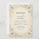 Search for aged paper wedding invitations Elegant