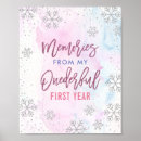 Search for winter wonderland posters party signs Glitter