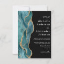 Search for teal black gold wedding invitations Chic