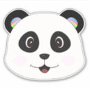 Search for panda face stickers Adorable