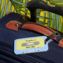 Search for cassette tape luggage tags Old school