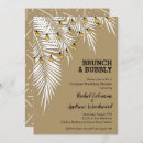 Search for brunch and bubbly birthday invitations Gold