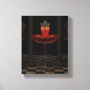Search for ballet dancing canvas prints Red
