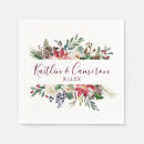 Search for blue and burgundy napkins Bridal shower