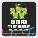 Search for leap day stickers Leap year birthday