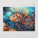 Search for lionfish postcards Underwater