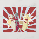 Search for bowling horizontal postcards Retro