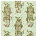 Search for tiki fabric Vintage