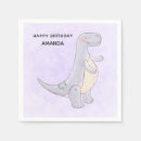Search for dinosaurs napkins Wild