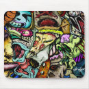 Search for evil skull mouse mats Monster