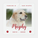Search for red heart christmas tree decorations Forever in our hearts