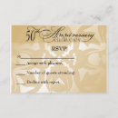 Search for 50th anniversary rsvp cards Response