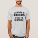 Search for source code tshirts Programmer