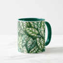 Search for tropical leaves pattern mugs Tropics