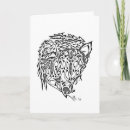 Search for digital wolf cards Woman