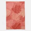 Search for coral tea towels Underwater