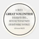 Search for thank you for volunteering stickers Volunteer appreciation
