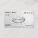 Search for golf business cards Trainer