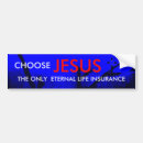 Search for insurance bumper stickers Jesus