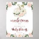 Search for floral baby shower welcome signs Pink flowers