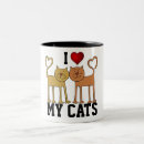 Search for cute cat design mugs Pets