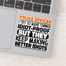 Search for police officer retirement stickers Retired