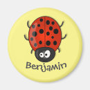 Search for cute ladybug magnets Garden