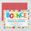 Search for boys party invitations Bounce house