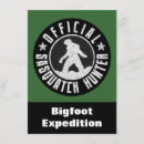 Search for funny sasquatch invitations Bigfoot
