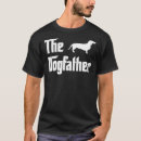 Search for dachshund mens tshirts dogfather