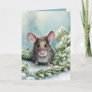Search for cute mouse christmas cards Winter