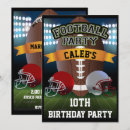 Search for football helmet invitations Boys
