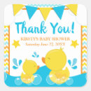 Search for polka dot baby shower stickers Yellow