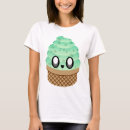 Search for ice cream cone cartoon tshirts Kawaii