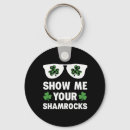 Search for irish shamrock key rings Patricks
