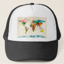 Search for world map hats Globe