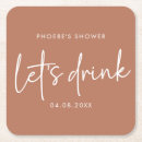 Search for terracotta coasters Bridal shower