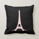 Search for paris pink and black cushions France