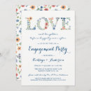 Search for fall in love engagement party invitations Botanical
