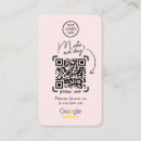 Search for promotional business cards Google review link