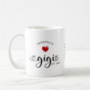 Search for gigi name mugs Grandma grandmother